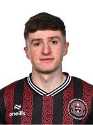 11 February 2024; James McManus poses for a portrait during a Bohemians FC squad portraits session at DCU Sports Complex in Dublin. Photo by Tyler Miller/Sportsfile