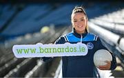 12 February 2024; In attandance at the GPA and Barnardos launch of their official charity partnership for 2024 in Croke Park, Dublin, is Cavan ladies footballer Christina Charters. Photo by Ramsey Cardy/Sportsfile