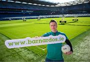 12 February 2024; In attandance at the GPA and Barnardos launch of their official charity partnership for 2024 in Croke Park, Dublin, is Mayo footballer Cillian O'Connor. Photo by Ramsey Cardy/Sportsfile