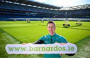 12 February 2024; In attandance at the GPA and Barnardos launch of their official charity partnership for 2024 in Croke Park, Dublin, is Mayo footballer Cillian O'Connor. Photo by Ramsey Cardy/Sportsfile