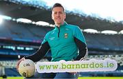 12 February 2024; In attandance at the GPA and Barnardos launch of their official charity partnership for 2024 in Croke Park, Dublin, is Mayo footballer Cillian O'Connor. Photo by Ramsey Cardy/Sportsfile