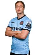 11 February 2024; Goalkeeper James Talbot poses for a portrait during a Bohemians FC squad portraits session at DCU Sports Complex in Dublin. Photo by Tyler Miller/Sportsfile