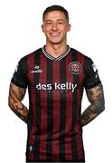 11 February 2024; Rob Cornwall poses for a portrait during a Bohemians FC squad portraits session at DCU Sports Complex in Dublin. Photo by Tyler Miller/Sportsfile