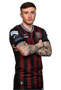 11 February 2024; Danny Grant poses for a portrait during a Bohemians FC squad portraits session at DCU Sports Complex in Dublin. Photo by Tyler Miller/Sportsfile