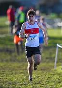 11 February 2024; Aaron Brennan of Galway City Harriers AC, competes in the intermediate men's 8000m during the 123.ie National Intermediate, Masters & Juvenile B Cross Country Championships at DKiT Campus in Dundalk, Louth. Photo by Stephen Marken/Sportsfile