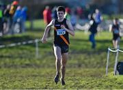 11 February 2024; Niall Carbery of Clonliffe Harriers AC, Dublin, competes in the intermediate men's 8000m during the 123.ie National Intermediate, Masters & Juvenile B Cross Country Championships at DKiT Campus in Dundalk, Louth. Photo by Stephen Marken/Sportsfile