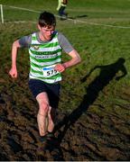 11 February 2024; Eoin Staunton of Castlegar AC, Galway, competes in the intermediate men's 8000m during the 123.ie National Intermediate, Masters & Juvenile B Cross Country Championships at DKiT Campus in Dundalk, Louth. Photo by Stephen Marken/Sportsfile