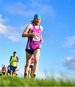 11 February 2024; Damien Holian of Mooreabbey Milers AC, Tipperary, competes in the masters men's 7000m during the 123.ie National Intermediate, Masters & Juvenile B Cross Country Championships at DKiT Campus in Dundalk, Louth. Photo by Stephen Marken/Sportsfile