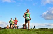 11 February 2024; Mick Fogarty of Ferbane AC, Offaly, competes in the masters men's 7000m during the 123.ie National Intermediate, Masters & Juvenile B Cross Country Championships at DKiT Campus in Dundalk, Louth. Photo by Stephen Marken/Sportsfile