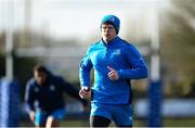12 February 2024; Tommy O'Brien during a training session on the Leinster Rugby 12 County Tour at Mullingar RFC in Westmeath. Photo by Harry Murphy/Sportsfile