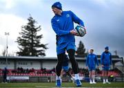 12 February 2024; Tommy O'Brien during a training session on the Leinster Rugby 12 County Tour at Mullingar RFC in Westmeath. Photo by Harry Murphy/Sportsfile