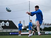 12 February 2024; Ben Brownlee during a training session on the Leinster Rugby 12 County Tour at Mullingar RFC in Westmeath. Photo by Harry Murphy/Sportsfile