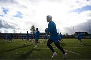 12 February 2024; Rob Russell during a training session on the Leinster Rugby 12 County Tour at Mullingar RFC in Westmeath. Photo by Harry Murphy/Sportsfile