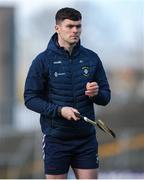 11 February 2024; Jack Gillen of Westmeath before the Allianz Hurling League Division 1 Group B match between Westmeath and Limerick at TEG Cusack Park in Mullingar, Westmeath. Photo by Michael P Ryan/Sportsfile