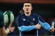 9 February 2024; Ireland assistant coach Ian Keatley before the U20 Six Nations Rugby Championship match between Ireland and Italy at Virgin Media Park in Cork. Photo by Brendan Moran/Sportsfile