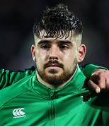 9 February 2024; Jacob Boyd of Ireland before the U20 Six Nations Rugby Championship match between Ireland and Italy at Virgin Media Park in Cork. Photo by Brendan Moran/Sportsfile