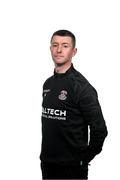 12 February 2024; Manager Gary Hunt poses for a portrait during a Cobh Ramblers FC squad portraits session at St Coleman's Park in Cobh, Cork. Photo by Stephen McCarthy/Sportsfile