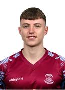 12 February 2024; Tiernan O’Brien poses for a portrait during a Cobh Ramblers FC squad portraits session at St Coleman's Park in Cobh, Cork. Photo by Stephen McCarthy/Sportsfile
