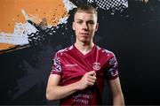 12 February 2024; Michael McCarthy poses for a portrait during a Cobh Ramblers FC squad portraits session at St Coleman's Park in Cobh, Cork. Photo by Stephen McCarthy/Sportsfile