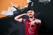 12 February 2024; Liam Kervick poses for a portrait during a Cobh Ramblers FC squad portraits session at St Coleman's Park in Cobh, Cork. Photo by Stephen McCarthy/Sportsfile