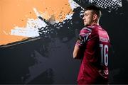 12 February 2024; David Bosnjak poses for a portrait during a Cobh Ramblers FC squad portraits session at St Coleman's Park in Cobh, Cork. Photo by Stephen McCarthy/Sportsfile