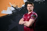 12 February 2024; Matt McKevitt poses for a portrait during a Cobh Ramblers FC squad portraits session at St Coleman's Park in Cobh, Cork. Photo by Stephen McCarthy/Sportsfile