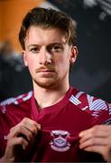 12 February 2024; Matt McKevitt poses for a portrait during a Cobh Ramblers FC squad portraits session at St Coleman's Park in Cobh, Cork. Photo by Stephen McCarthy/Sportsfile