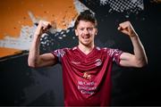 12 February 2024; Matt McKevitt poses for a portrait during a Cobh Ramblers FC squad portraits session at St Coleman's Park in Cobh, Cork. Photo by Stephen McCarthy/Sportsfile