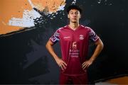 12 February 2024; Nolan Evers poses for a portrait during a Cobh Ramblers FC squad portraits session at St Coleman's Park in Cobh, Cork. Photo by Stephen McCarthy/Sportsfile