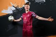 12 February 2024; Dan McKay poses for a portrait during a Cobh Ramblers FC squad portraits session at St Coleman's Park in Cobh, Cork. Photo by Stephen McCarthy/Sportsfile