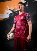 12 February 2024; Dan McKay poses for a portrait during a Cobh Ramblers FC squad portraits session at St Coleman's Park in Cobh, Cork. Photo by Stephen McCarthy/Sportsfile