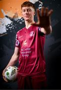 12 February 2024; Dan McKay poses for a portrait during a Cobh Ramblers FC squad portraits session at St Coleman's Park in Cobh, Cork. Photo by Stephen McCarthy/Sportsfile