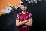 12 February 2024; Jack Larkin poses for a portrait during a Cobh Ramblers FC squad portraits session at St Coleman's Park in Cobh, Cork. Photo by Stephen McCarthy/Sportsfile