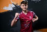 12 February 2024; Jack Larkin poses for a portrait during a Cobh Ramblers FC squad portraits session at St Coleman's Park in Cobh, Cork. Photo by Stephen McCarthy/Sportsfile