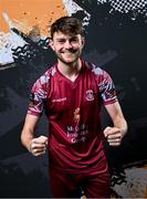 12 February 2024; Jack Larkin poses for a portrait during a Cobh Ramblers FC squad portraits session at St Coleman's Park in Cobh, Cork. Photo by Stephen McCarthy/Sportsfile