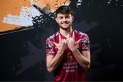 12 February 2024; Jack Larkin poses for a portrait during a Cobh Ramblers FC squad portraits session at St Coleman's Park in Cobh, Cork. Photo by Stephen McCarthy/Sportsfile