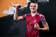 12 February 2024; Dean Larkin poses for a portrait during a Cobh Ramblers FC squad portraits session at St Coleman's Park in Cobh, Cork. Photo by Stephen McCarthy/Sportsfile