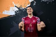 12 February 2024; Alessandro De Sanctis poses for a portrait during a Cobh Ramblers FC squad portraits session at St Coleman's Park in Cobh, Cork. Photo by Stephen McCarthy/Sportsfile