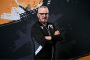 13 February 2024; Manager Stephen Henderson poses for a portrait during a Longford Town FC squad portraits session at John Hyland Park in Baldonnell, Dublin. Photo by Harry Murphy/Sportsfile