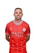 13 February 2024; Keith Ward poses for a portrait during a Shelbourne FC squad portraits session at AUL Complex in Clonsaugh, Dublin. Photo by Harry Murphy/Sportsfile