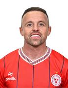 13 February 2024; Keith Ward poses for a portrait during a Shelbourne FC squad portraits session at AUL Complex in Clonsaugh, Dublin. Photo by Harry Murphy/Sportsfile