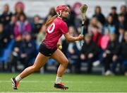 11 February 2024; Ciara Hickey of University of Galway during the Electric Ireland Purcell Cup final match between University of Galway and SETU Carlow at University of Galway Connacht GAA AirDome in Bekan, Mayo. Photo by Sam Barnes/Sportsfile