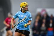 11 February 2024; Daisie Summer of SETU Carlow during the Electric Ireland Purcell Cup final match between University of Galway and SETU Carlow at University of Galway Connacht GAA AirDome in Bekan, Mayo. Photo by Sam Barnes/Sportsfile