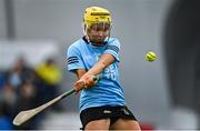 11 February 2024; Daisie Summer of SETU Carlow during the Electric Ireland Purcell Cup final match between University of Galway and SETU Carlow at University of Galway Connacht GAA AirDome in Bekan, Mayo. Photo by Sam Barnes/Sportsfile