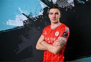 13 February 2024; Sean Boyd poses for a portrait during a Shelbourne FC squad portraits session at AUL Complex in Clonsaugh, Dublin. Photo by Stephen McCarthy/Sportsfile
