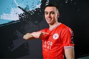 13 February 2024; Dean Williams poses for a portrait during a Shelbourne FC squad portraits session at AUL Complex in Clonsaugh, Dublin. Photo by Stephen McCarthy/Sportsfile