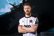 14 February 2024; Daryl Horgan during a Dundalk FC squad portraits session at Oriel Park in Dundalk, Louth. Photo by Seb Daly/Sportsfile