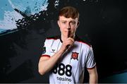 14 February 2024; Sean Keogh during a Dundalk FC squad portraits session at Oriel Park in Dundalk, Louth. Photo by Seb Daly/Sportsfile