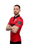 13 February 2024; Dean George poses for a portrait during a Longford Town FC squad portraits session at John Hyland Park in Baldonnell, Dublin. Photo by Stephen McCarthy/Sportsfile