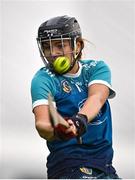 11 February 2024; Kerrie Finnegan of Technological University Dublin during the Electric Ireland Ashbourne Cup final match between University of Limerick and Technological University Dublin at University of Galway Connacht GAA AirDome in Bekan, Mayo. Photo by Sam Barnes/Sportsfile